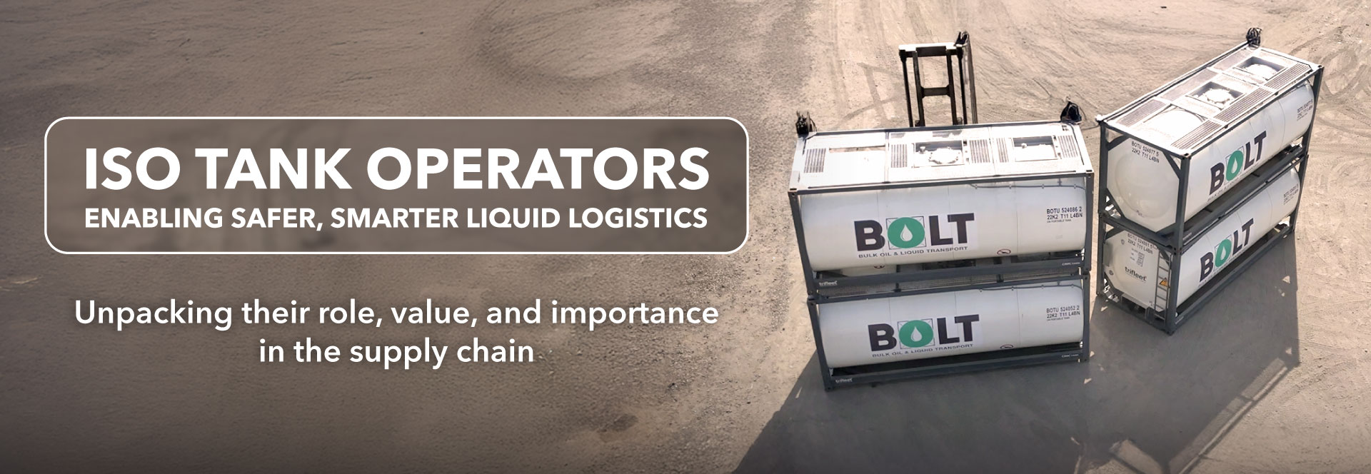 ISO Tank Operators managing bulk liquid logistics operations